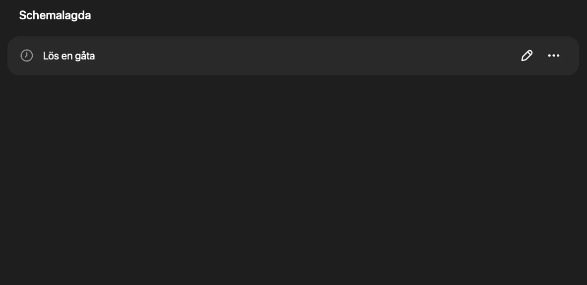 ChatGPT Tasks