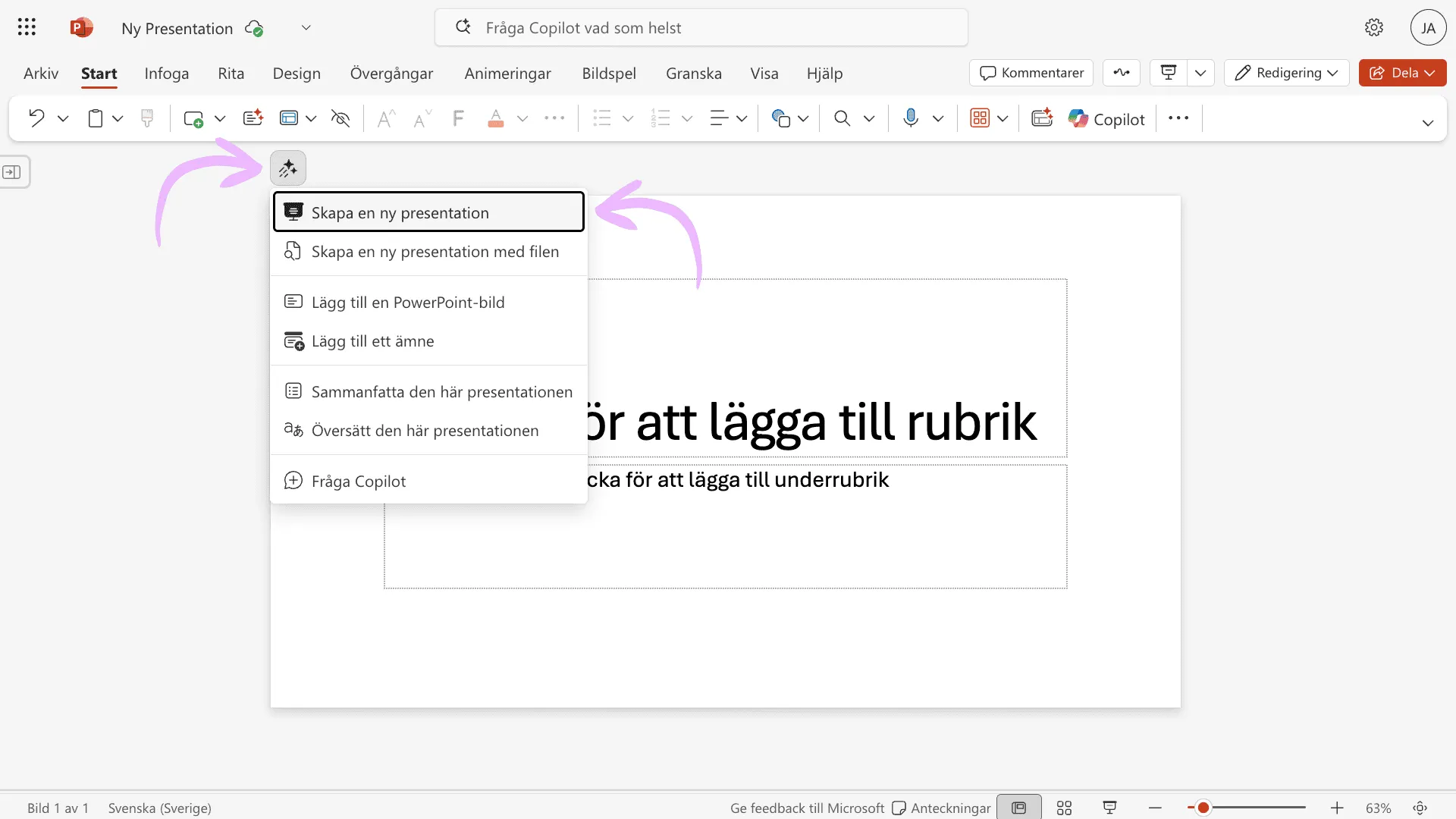 Powerpoint guide