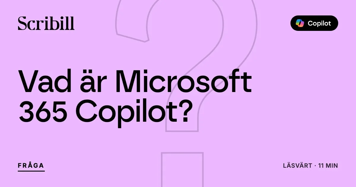 Vad är Microsoft 365 Copilot